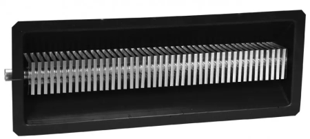 ALDE built-in convector with frame, length 305 mm