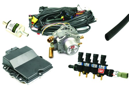 BRC Plug & Drive LPG kit - 5 cylinders (yellow/1500mbar)