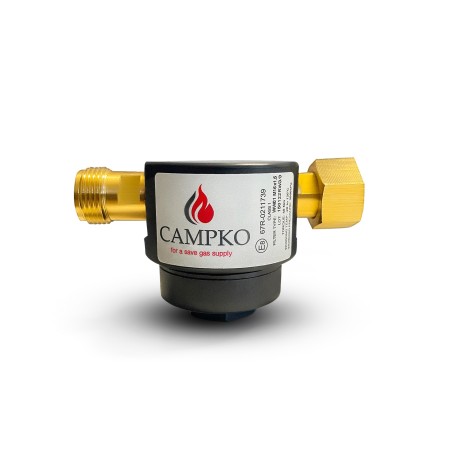 CAMPKO Filtro de gas GLP G.36 (M20x1,5) -> M20x1,5