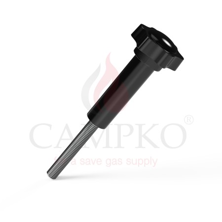 Sterngriffschraube mit Distanzhülse für CAMPKO Gasflaschenhalter-Set (Schnellverschluss-Nachrüstung)