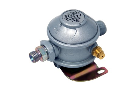 Cavagna gas regulator type 424RV 30mbar 1,5kg/h G.13 -> pipe fitting 8mm