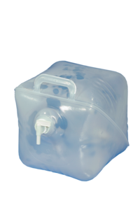 COMET Faltkanister 10 Liter mit Tragegriff und Auslaufhahn, SB-Verpackung