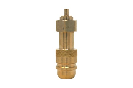 DREHMEISTER Euronozzle LPG adapter M14 with stainless steel connection, L=79,5mm