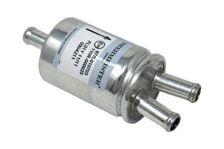 Filtro de gas HS01Y 16 mm entrada / 2 x 12 mm salida (doble)