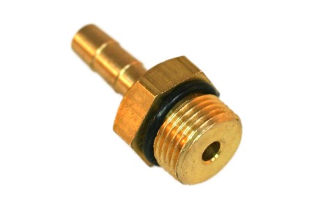 Boquilla roscada para conexión de vacío en el inyector M12 D.5mm L.27mm