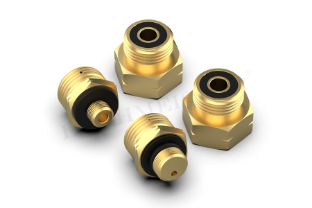 DREHMEISTER Gas connection set Euro - extraction