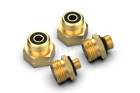 DREHMEISTER Gas connection set Euro - extraction