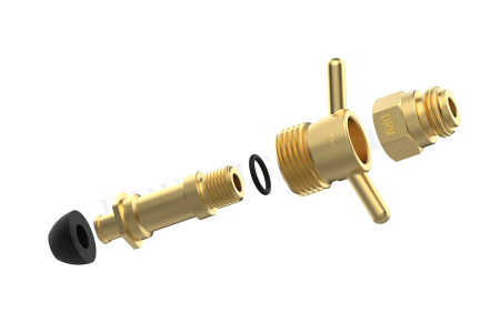 DREHMEISTER Rallonge pour adaptateur GPL M16x1,5 à 0,880-14 NGO LH (G.10 / SE, NO)