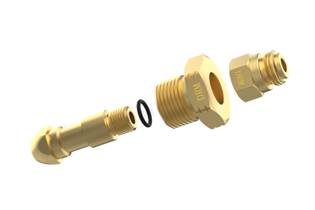 DREHMEISTER Extension for LPG adapter M16x1.5 to G 5/8 LH (G.7)