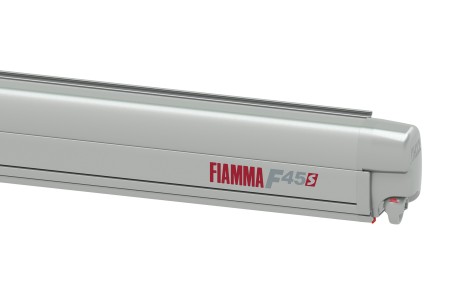 FIAMMA F45S Markise Wohnmobil - Gehäuse titanium, Tuchfarbe Royal Blue