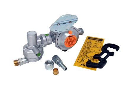 GOK Gasdruckregler Caramatic DriveOne CS 50 mbar 1,5 kg/h – G.13 -> Rohrverschraubung 10mm – 8mm