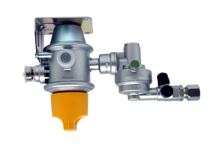 GOK Gasdruckregler Caramatic DriveTwo mit Crash-Sensor 1,5 kg/h - horizontale Einbauposition