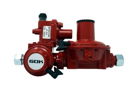 GOK Gasdruckregler FL 90-4 4kg/h 50mbar GF x G 1/2 LH-KN