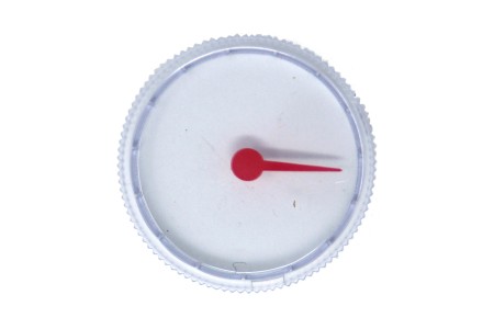 GOK plastic orifice plate with rotatable arrow for pressure gauge