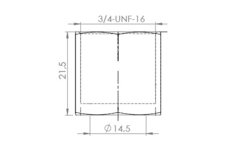 LPG-FIT Fitting Set gewinkelt 3/4" -> XD-5 = 10mm (FNF-K)