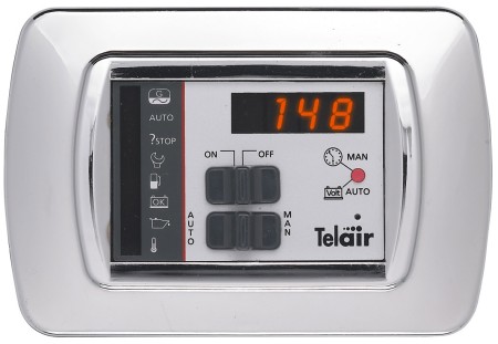Telair Energy Générateur de gaz GPL 8012 - 12V 70A Panneau de contrôle du démarrage automatique (ASP)