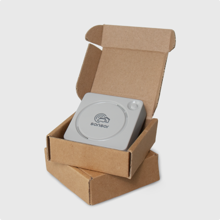 sonsor Système dalarme mobile avec LTE, GPS et Wi-Fi (gris)