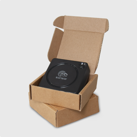 sonsor Système dalarme fixe avec Wi-Fi (noir)