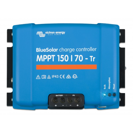 Victron Energy BlueSolar MPPT 150/60, 12V 24V 48V 70A, MC4 Laderegler