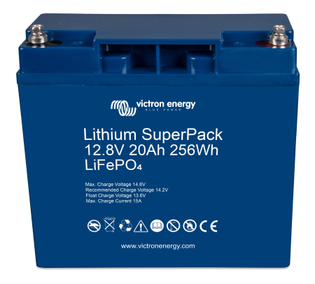 Victron Energy Lithium SuperPack Batterie 12,8 V / 20 Ah