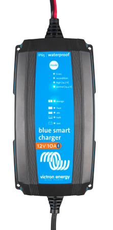 Victron Energy Blue Smart IP65, chargeur 12/10(1) 230 V CEE 7/17, version grand public