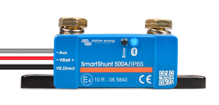 Victron Energy SmartShunt 500 A IP65, monitor batteria
